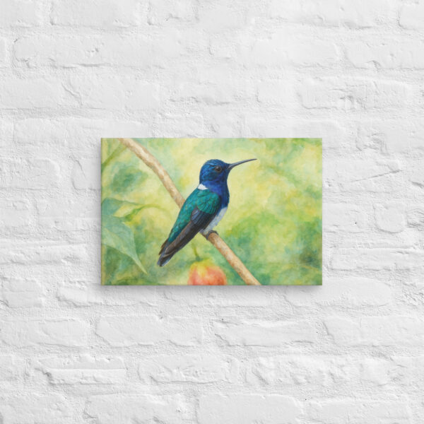 Canvas, watercolor hummenbirds 04 - Image 2